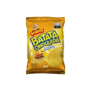 Batata Ondulada Galeto 40g CX c/ 20UN