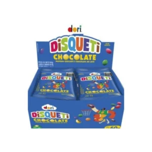 Display Disqueti Chocolate ao Leite 120g 16x60g
