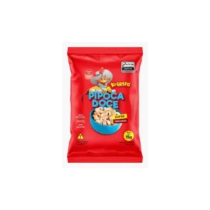 Pipoca Doce Kigosto 15g FD c/ 50UN