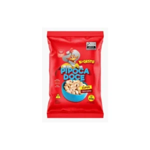 Pipoca Doce Kigosto 60g FD c/ 10UN
