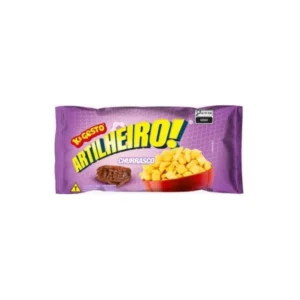 Salgadinho Artilheiro Churrasco 35g CX c/ 20UN