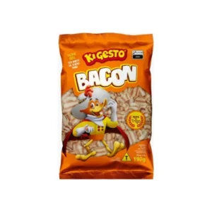 Salgadinho sabor Bacon 190g FD c/ 10UN