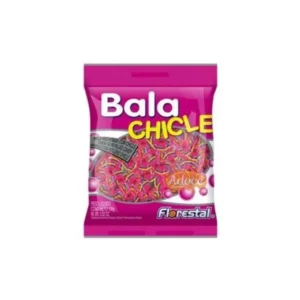 Bala Chicle Tutti Frutti Florestal 500g