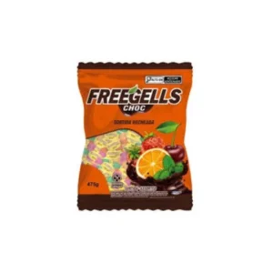 Bala Freegells Sortida Recheio Chocolate 475g