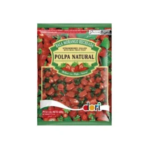 Bala Morango Recheada 600g