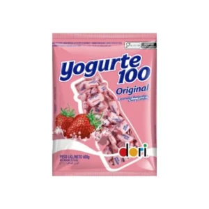 Bala Yogurte100 Morango 600g