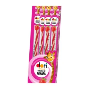Display Dori Regaliz Pescoço de Girafa Morango 30x30g