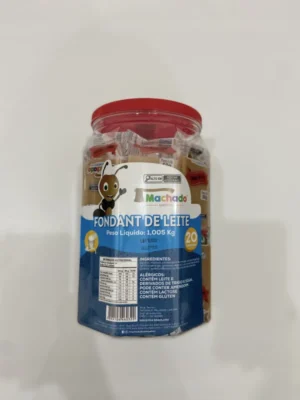 Fondant de Leite 50g Pote com 20un
