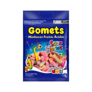 Gomets Goma Minhoca Acida 150g
