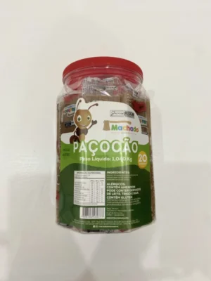 Paçocão 52g Pote com 20un