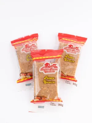 Paçoca 90g para Espeto Unidade Doces Rural