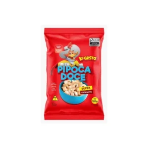 Pipoca Doce Kigosto 120g FD c/ 10UN