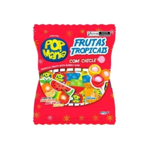 Pirulito Pop Mania Frutas Tropicais 500g