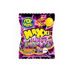 Pirulito Pop Mania Maxxi Energy 672g