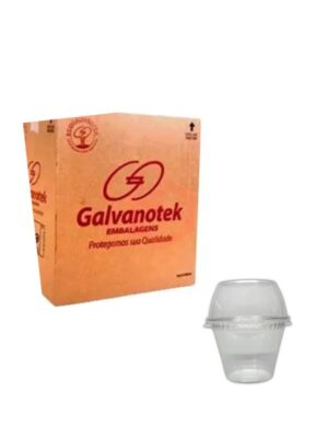 G-677 Pote Redondo com Tampa 250ml Caixa com 30un 12x25un