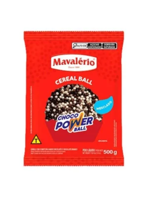 Choco Ball Micro Sabor Chocolate Mesclado Branco e Preto 500g