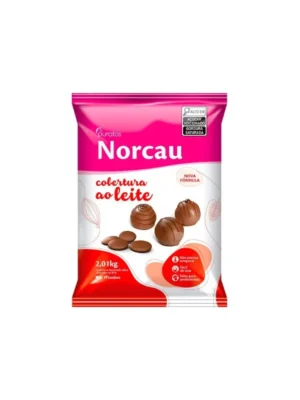 Norcau Cobertura ao Leite Moedas 2kg