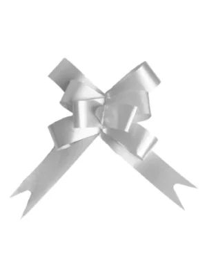 Laço Facil Metal Prata c/10UN