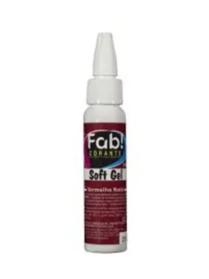 Corante Softgel Artificial Alimenticio Vermelho Natal 25g
