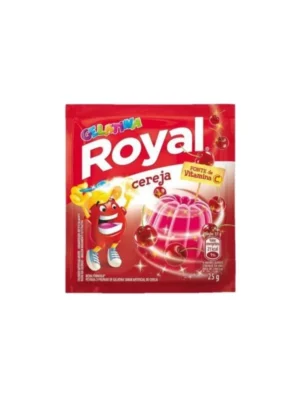 Pó para Gelatina Royal Cereja 25g