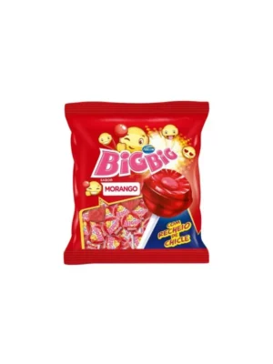 Pirulito Big Big Morango 500g