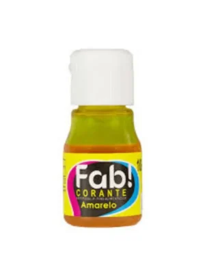 Corante Liquido Artificial Alimenticio Amarelo 10ml
