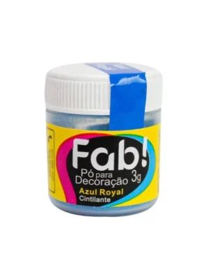 Pó para Decoraçao Azul Royal 3g