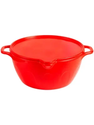 Caçarola Vermelha com Tampa - BlueStar