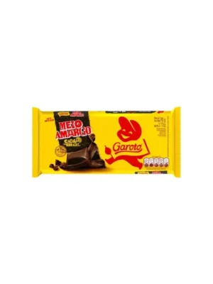 Chocolate Garoto Meio Amargo 80g