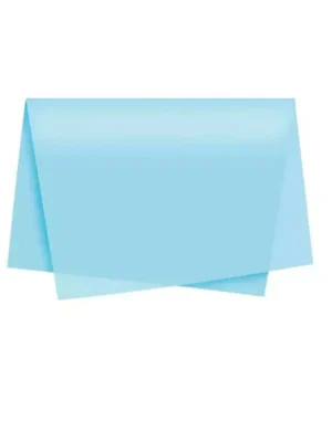 Papel de Seda 50x70cm Azul Claro
