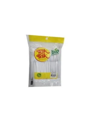 Garfo Sobremesa Bio Cristal com 50un