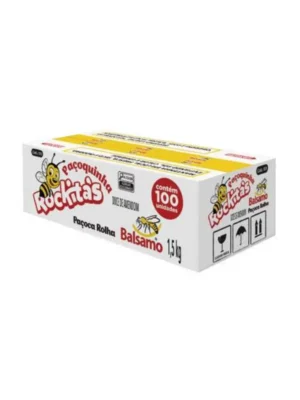 Paçoca Rolha Embrulhada 1,5kg CX com 100un