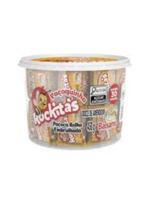 Paçoca Rolha Embrulhada 450g com 30un