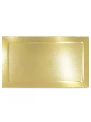 Cake Board Retangular 40x30 Ouro