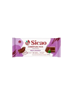 Sicao Cobertura Mais Chocolate Meio Amargo 1kg