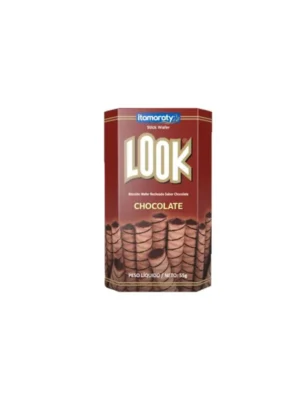 Biscoito Wafer Look Chocolate 55g