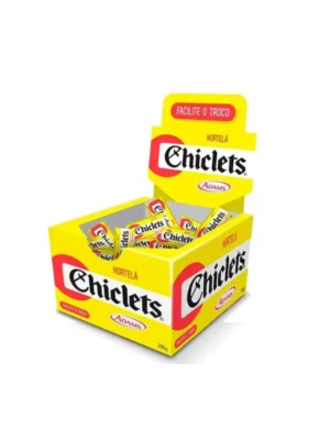 Chiclets 100s Hortelã Display c/100UN