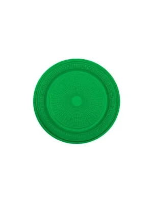 Prato de Bolo 15cm Bio Verde Escuro com 10un Trik Trik