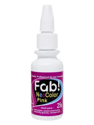 Corante Neocolor Artificial Alimenticio Pink 25g