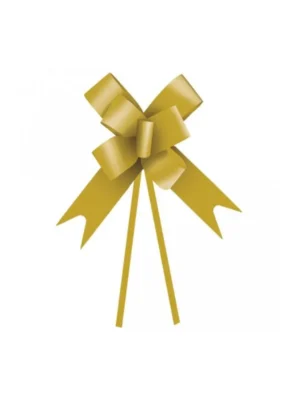 Laço Facil Liso Ouro c/10UN