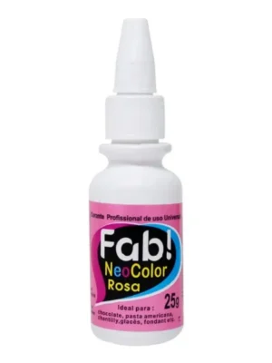 Corante Neocolor Artificial Alimenticio Rosa 25g