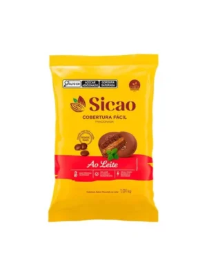 Sicao Cobertura Fácil Chocolate ao Leite Gotas 1kg