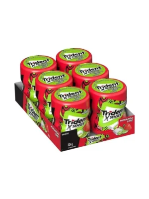 Trident Garrafa Morango Display 6X54G