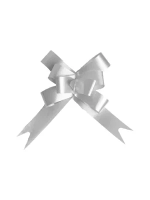 Laço Facil Liso Prata c/10UN