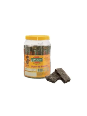 Doce de Banana 1,1kg Gonçalves com 20un 55g