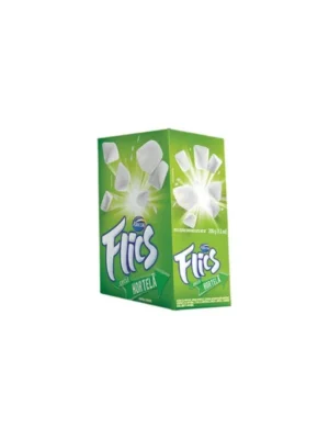 Chicle Flics Hortelã Blister com 12un