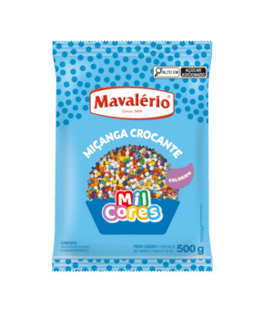 Miçanga N.º0 Colorida 500g
