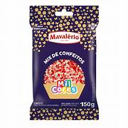 Mix de Confeitos Rosa 120g