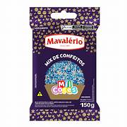 Mix de Confeitos Azul 120g