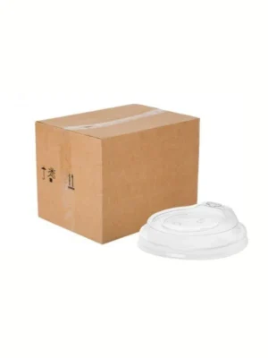 Tampa para Copo 180ml com Bico CPS-1 Transparente Caixa com 800un Meiwa